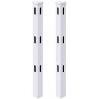 Hevosaitauksen kulmatolppa Ranch 183 cm, 3 rima-aukkoa, 2 kpl