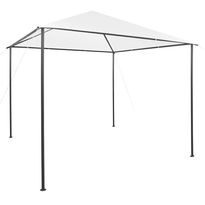 Huvimaja 3x3x2,7 m valkoinen 180 g/m²