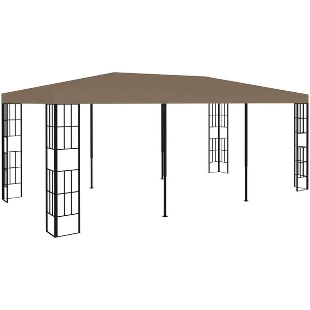 Huvimaja 6x3 m harmaanruskea_1