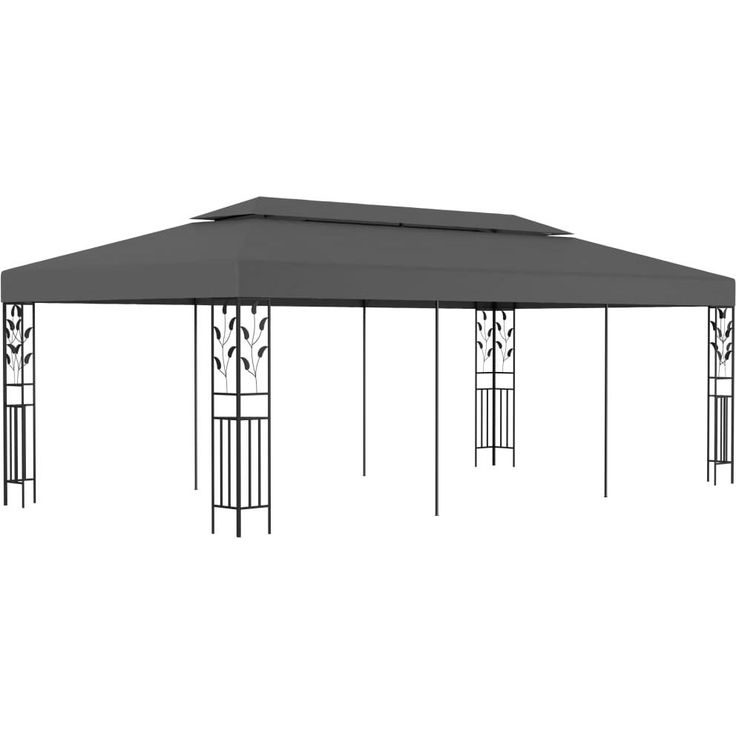 Huvimaja fineprice 3x6 m antrasiitti_1