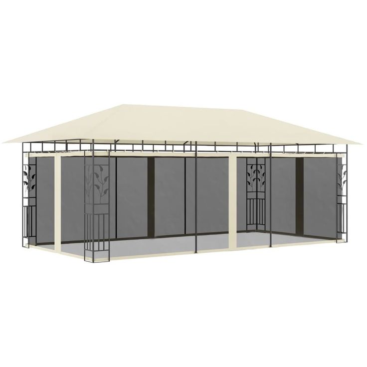 Huvimaja hyttysverkolla 6x3x2,73 m kerma_1