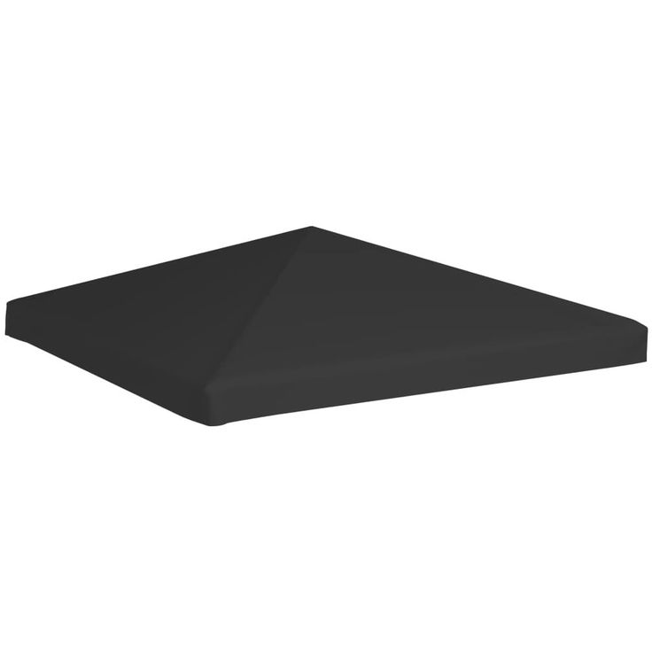 Huvimajan katto 270 g /mâ² 3x3 m musta_1