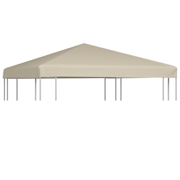 Huvimajan katto 310 g neliömetri 3x3 m beige