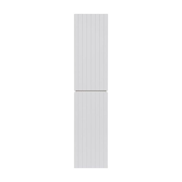 Korkea kaappi Interia Epic 160x35x33 cm, valkoinen