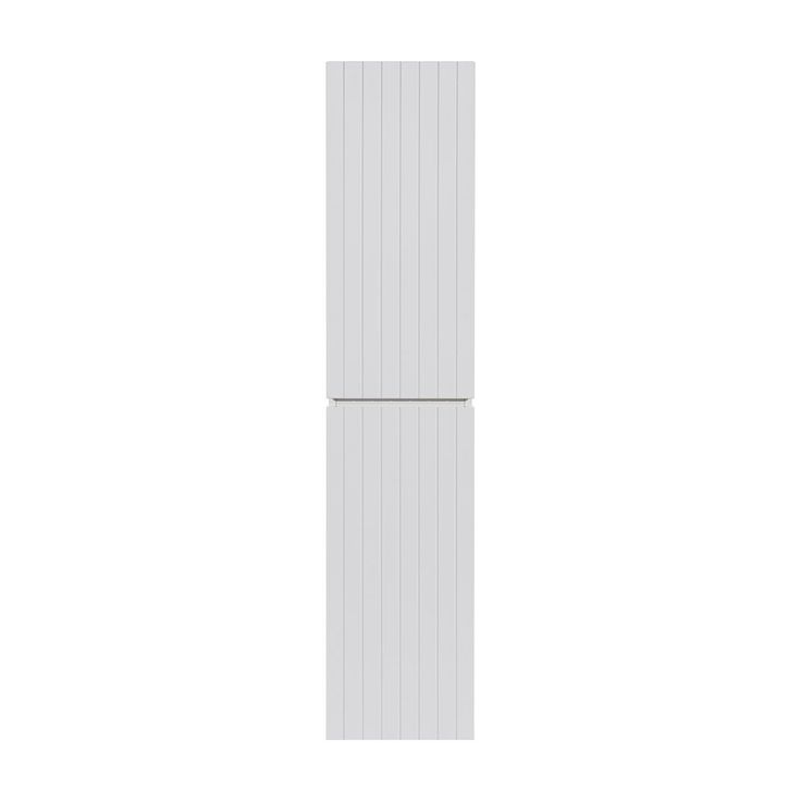 Korkea kaappi Interia Epic 160x35x33 cm, valkoinen