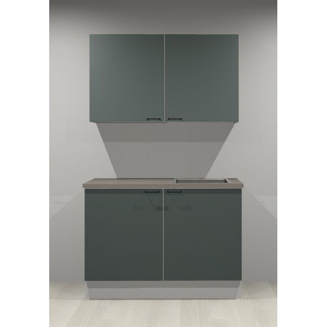 Valmiskeittiö Ideal Keittiöt, Minikeittiö, kajo