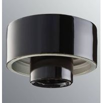 Lampunkanta Ifö Electric, suora, musta, IP20