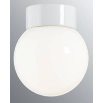 Kattovalaisin Ifö Electric Classic Glob, Ø150mm, opaalilasi, valkoinen, suora, IP20