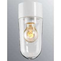 Kattovalaisin Ifö Electric Classic tallikuvulla, valkoinen, kirkas kupu, IP54