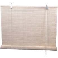 Bamburullaverho Ihanin, 80x220cm, valkoinen