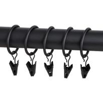 Verhorenkaat nipistimellä Ihanin, 25/32mm, 10kpl, mattamusta