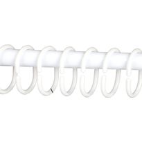 Suihkuverhorenkaat Ihanin, 10kpl, valkoinen