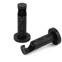 Verhotangon click-kannakkeet Ihanin, 19mm, mustakulta