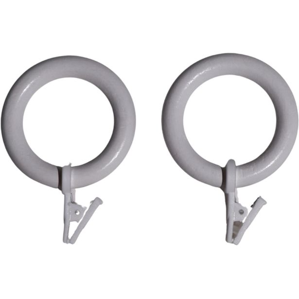 Puiset verhorenkaat Ihanin, 10kpl, valkoinen