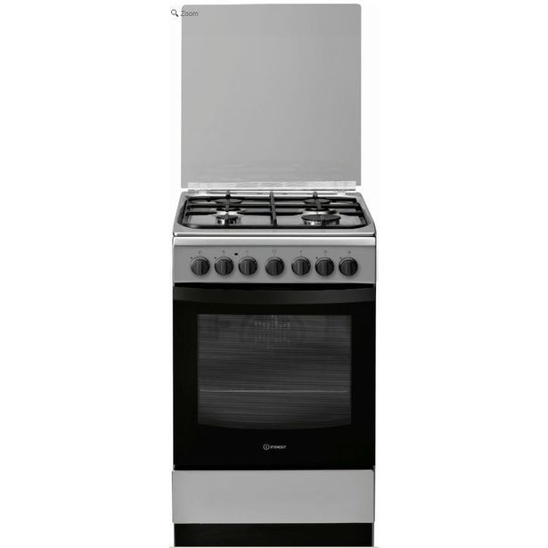 Kaasuliesi Indesit IS5G5PHX/E sähköuunilla, 50cm, rst
