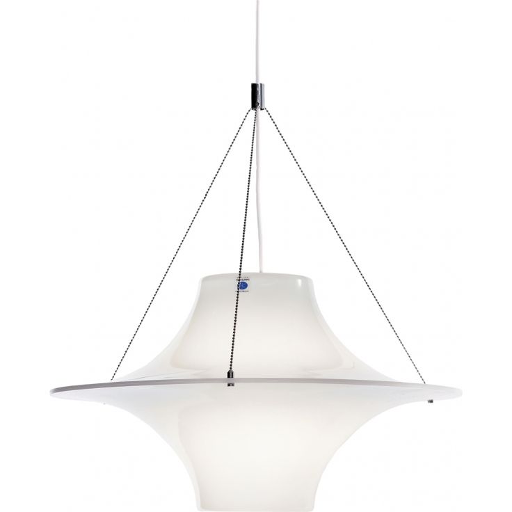Riippuvalaisin Innolux Lokki, Ø 500x280mm, valkoinen