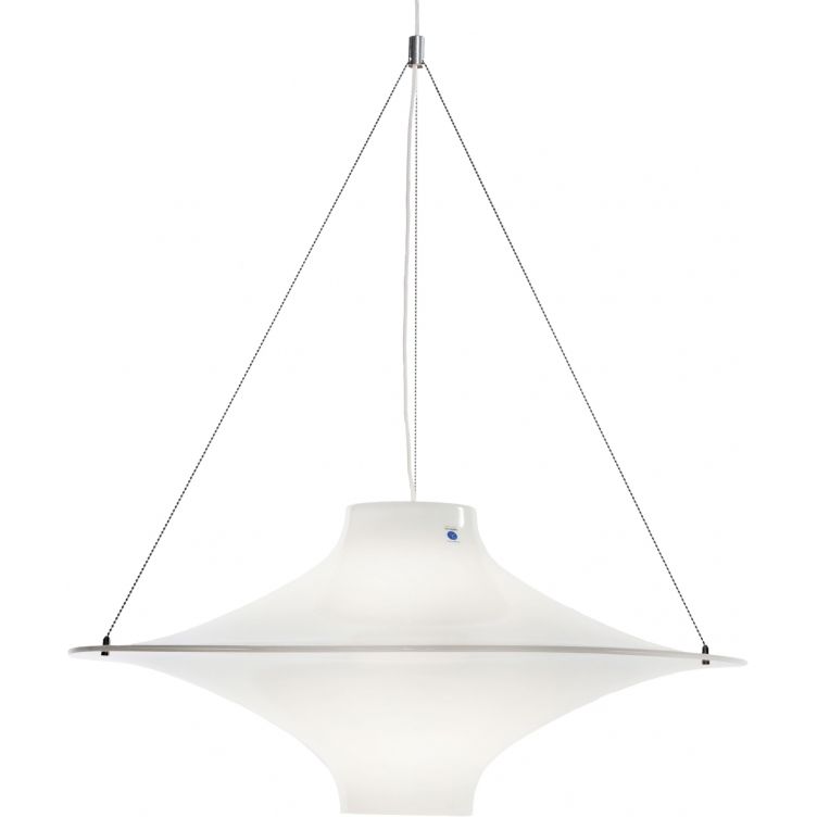 Riippuvalaisin Innolux Lokki, Ø 700x320mm, valkoinen