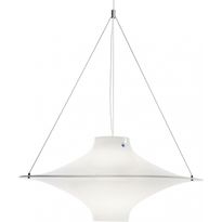 Riippuvalaisin Innolux Lokki, Ø 700x320mm, valkoinen, Verkkokaupan poistotuote