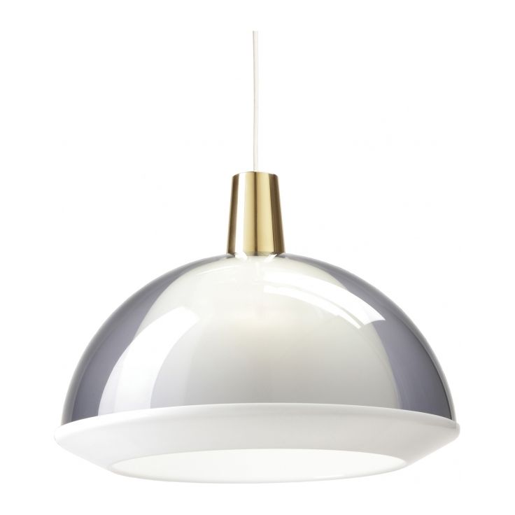 Riippuvalaisin Innolux Kuplat, Ø 400x300mm, savunharmaa