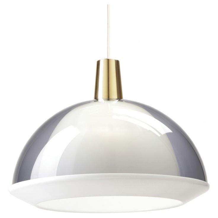 Riippuvalaisin Innolux Kuplat, Ø 480x345mm, savunharmaa