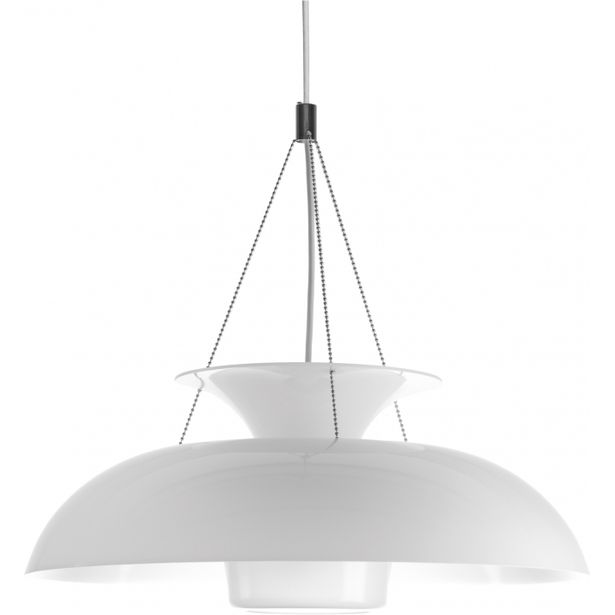 Riippuvalaisin Innolux Taifuuni, Ø 460x440mm, valkoinen