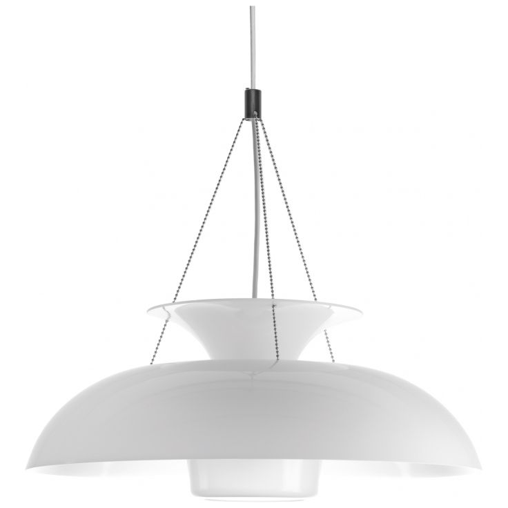 Riippuvalaisin Innolux Taifuuni, Ø 460x440mm, valkoinen