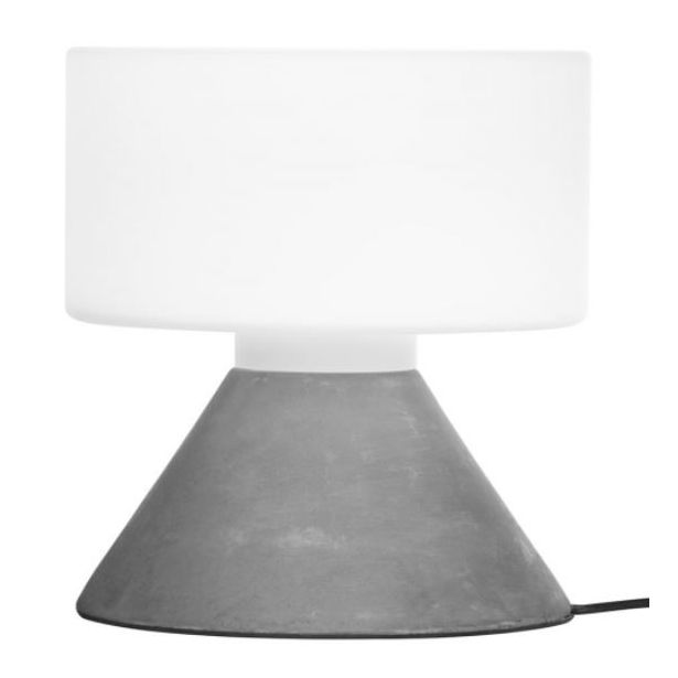 Led-pöytävalaisin Innolux Concrete, betoninharmaa