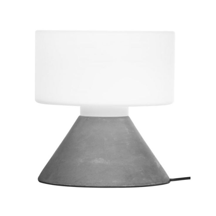 Led-pöytävalaisin Innolux Concrete, betoninharmaa