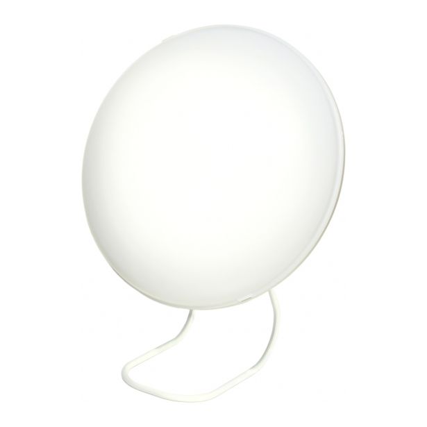LED-kirkasvalolamppu/ pöytävalaisin Innolux Rondo, Ø 250x320mm, valkoinen