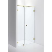 Suihkuovi INR Arc 4 Original, kirkas lasi, eri profiileja, mittatilaus