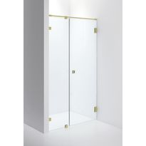 Suihkuovi INR Arc 4 Original, Timeless-lasi, eri profiileja, mittatilaus