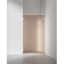 Suihkuovi INR Arc 4 Original, pronssilasi, kromiprofiili, mittatilaus