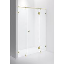 Suihkuovi INR Arc 7 Original, opaalikirkas lasi, eri profiileja, mittatilaus