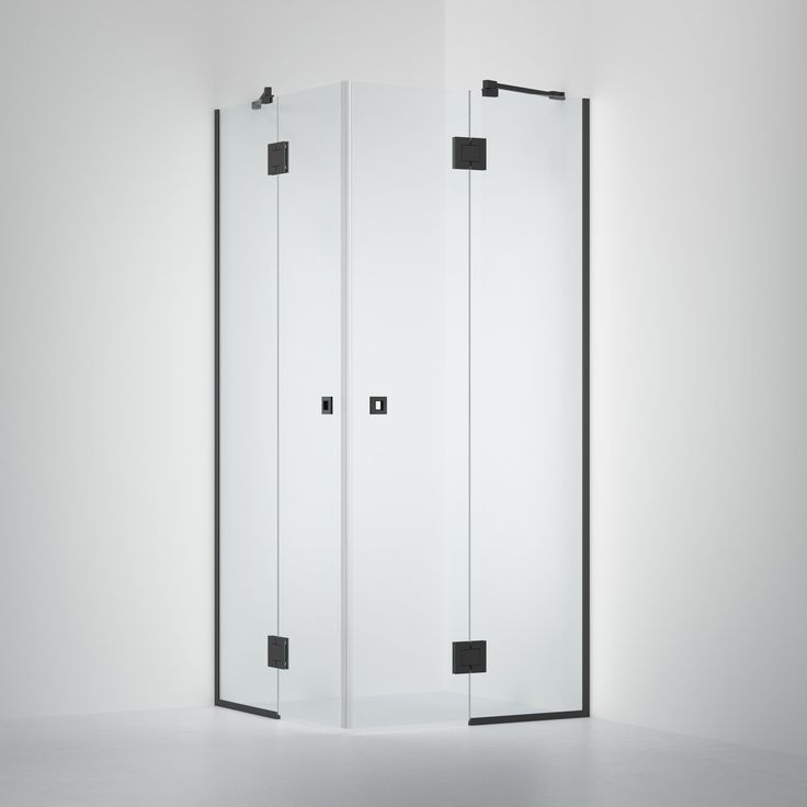 Suihkunurkka INR Arc 16 Frame, kirkas lasi, mittatilaus