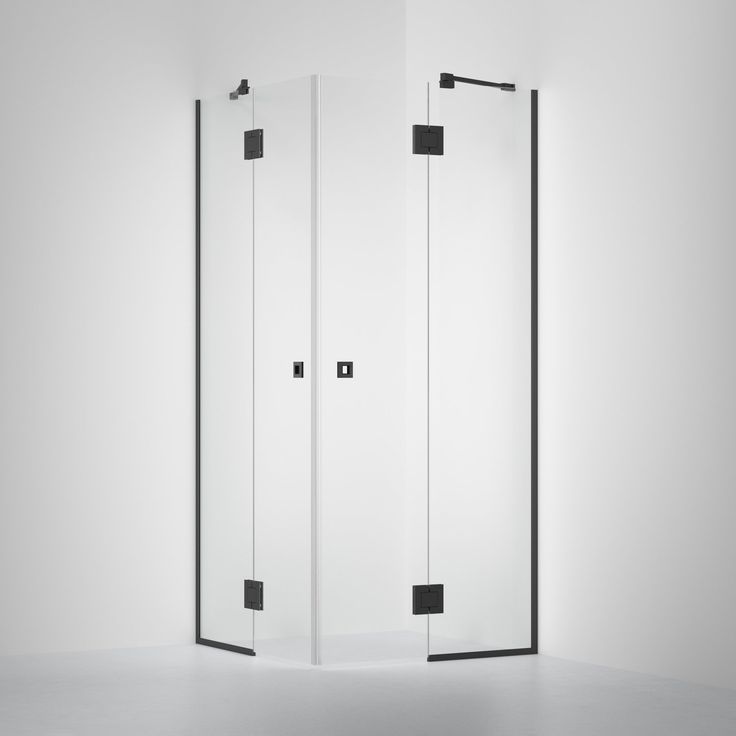 Suihkunurkka INR Arc 16 Frame, opaali kirkas lasi, mittatilaus