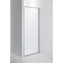 Suihkuovi INR Edge 2, kirkas lasi, oikea, eri profiileja, mittatilaus