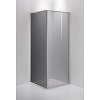 Suihkunurkka INR Edge 12, 90x90cm, savulasi, eri profiileja