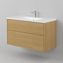 Allaskaappi INR Grand Solid 100, Natural Oak, 2 laatikkoa