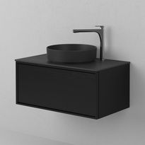 Allaskaappi INR Air Wood 80, Black Oak