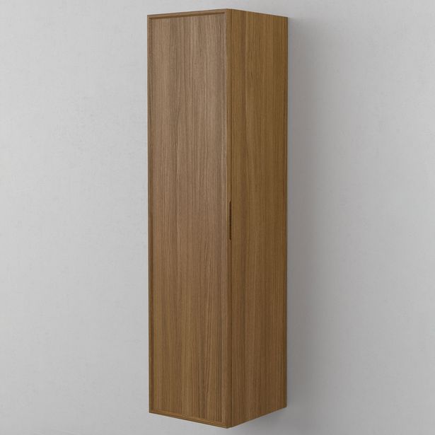 Korkea kaappi INR Air Wood 40, Dark Oak, vasen