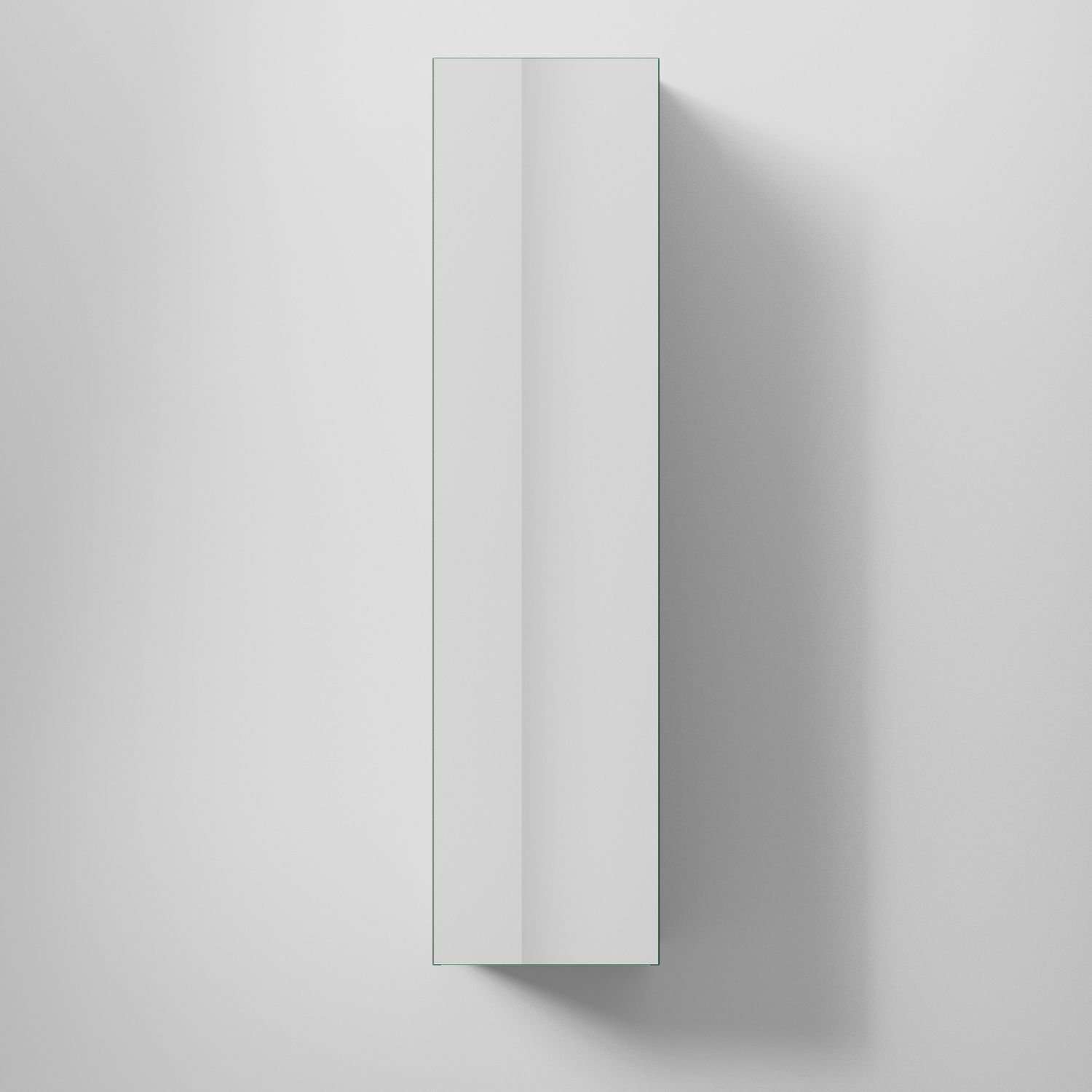 Korkea kaappi INR Twin 40, 400x400mm, Carbon Grey, 4 hyllyä, 2 laatikkoa, oikea