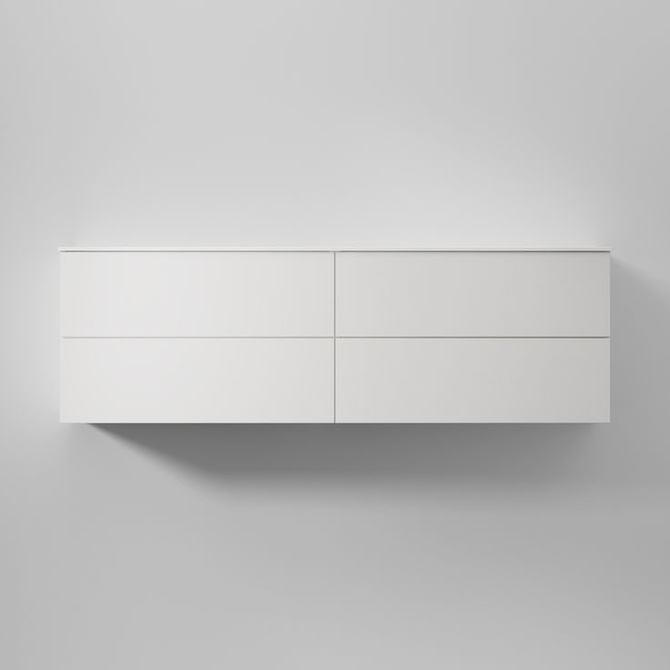 Allaskaappi INR Core Solid 160 D, 1600x454mm, Pure White