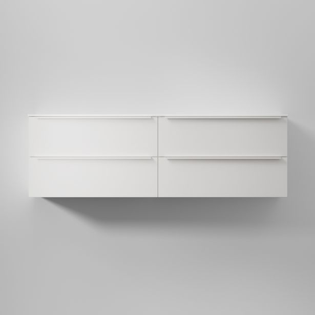 Allaskaappi INR Core Avant 160 D, 1600x454mm, Pure White
