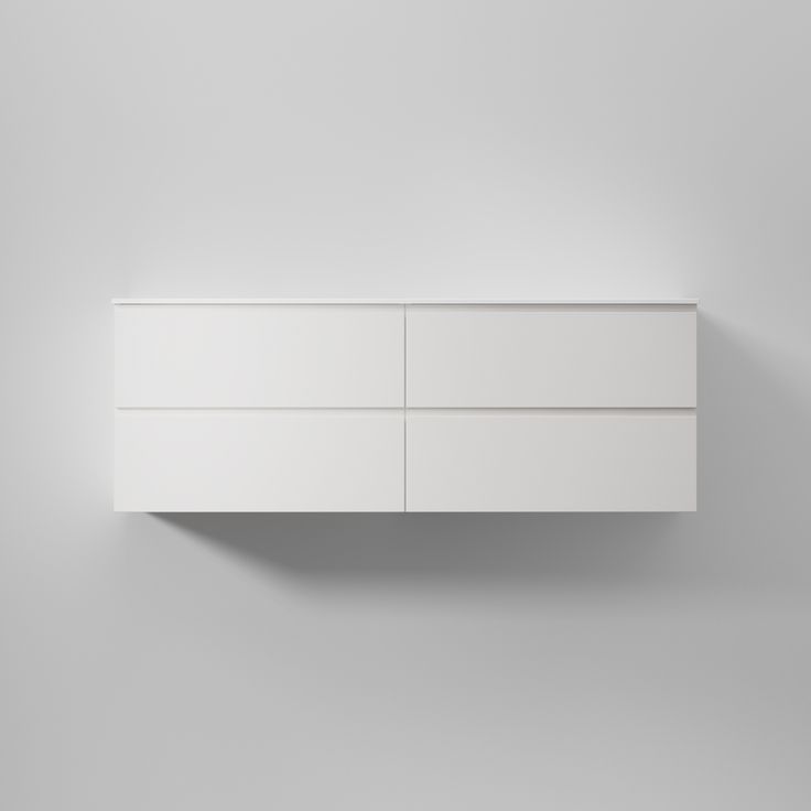 Allaskaappi INR Core Grip 140 D, 1400x454mm, Pure White