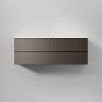 Allaskaappi INR Core Grip 140 D, 1400x454mm, Carbon Grey