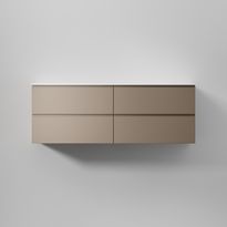 Allaskaappi INR Core Grip 140 D, 1400x454mm, Warm Clay
