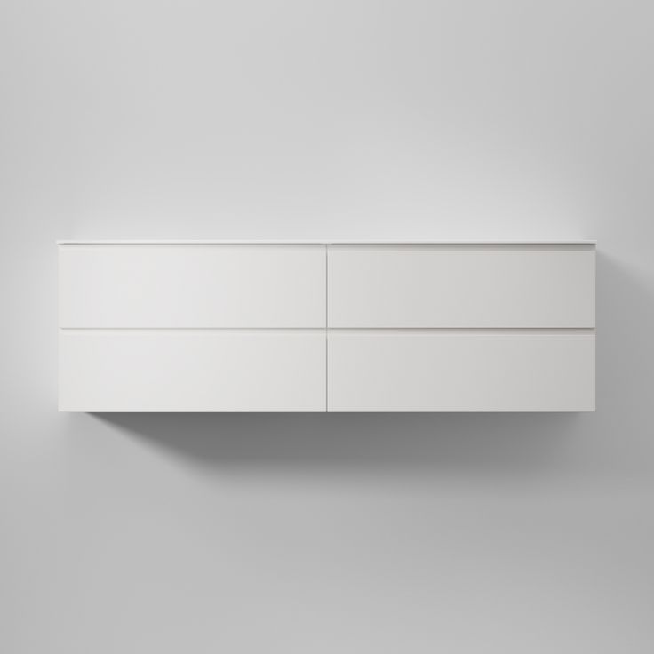 Allaskaappi INR Core Grip 160 D, 1600x454mm, Pure White