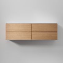 Allaskaappi INR Core Grip 160 D, 1600x454mm, Natural Oak