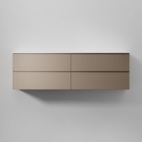 Allaskaappi INR Core Grip 160 D, 1600x454mm, Warm Clay