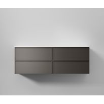 Allaskaappi INR Core Sense 140 D, 1400x456mm, Carbon Grey
